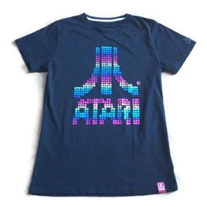 Atari T-Shirt by Joystick Junkies Rainbow Logo